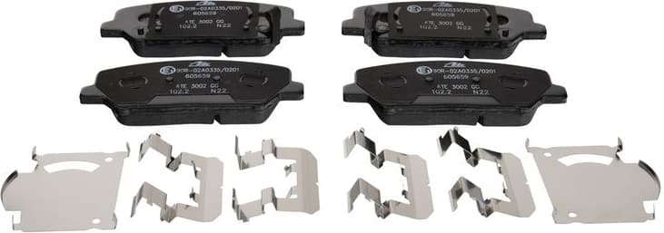 Brake Pad Set, disc brake 13.0460-5659.2 - image 3