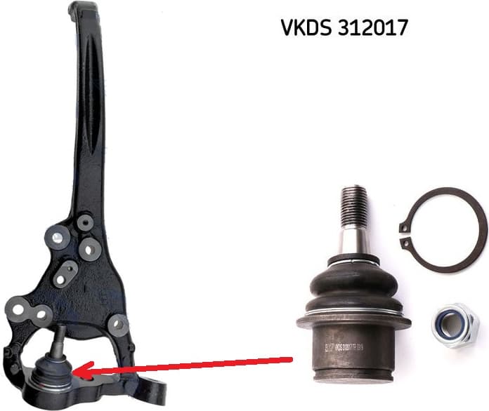 Joint, suspension VKDS 312017