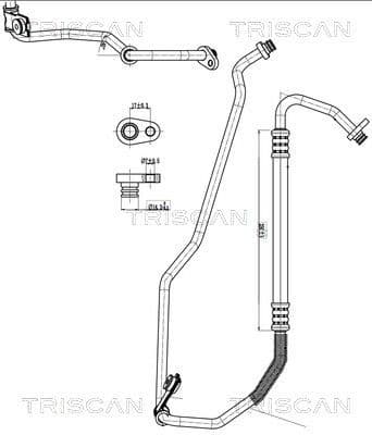 High/Low-pressure Line, air conditioning 9010 28022