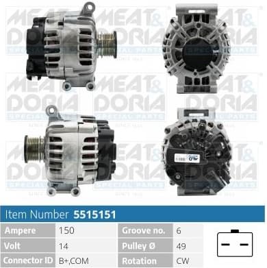Alternator 5515151