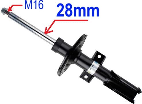 Shock absorber front 22-286574