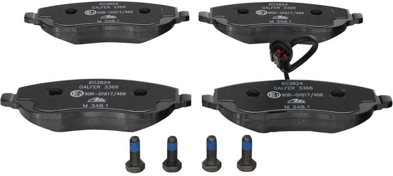 Brake Pad Set, disc brake 13.0460-3824.2 - image 2