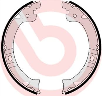 Brake shoes handbrake, Top Quality S11505 - image 3