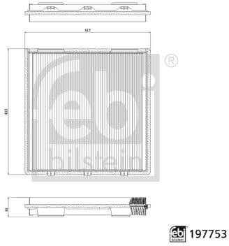 Filter, cabin air 197753