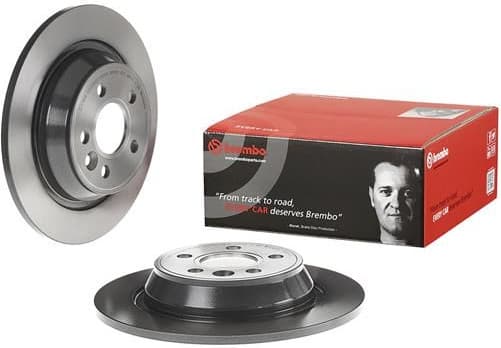 Brake discs kit rear, (2pcs), Top Quality 08.A540.11 - image 4