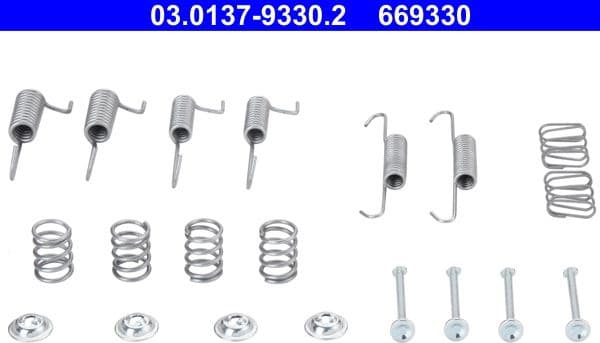 Accessory Kit, parking brake shoes 03.0137-9330.2 - image 3