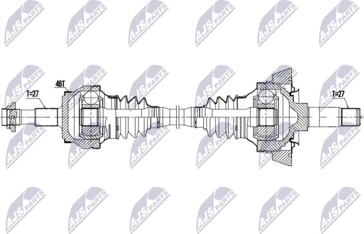 Drive Shaft NPW-ME-189