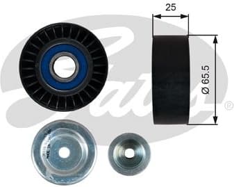 Deflection/Guide Pulley, V-ribbed belt DriveAlign™ T36124