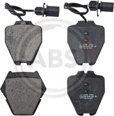 Brake Pad Set, disc brake 37448