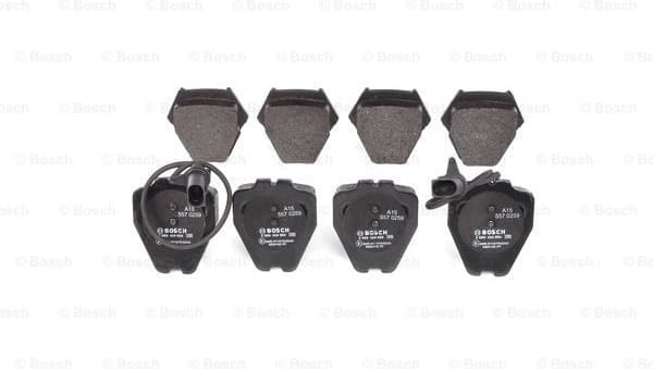 Brake Pad Set, disc brake 0986424690