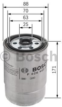 Fuel Filter F026402013 - image 5