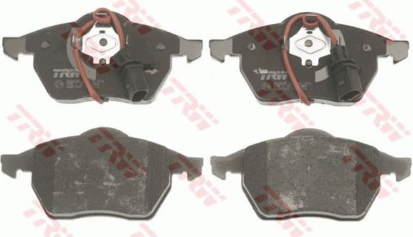 Brake pads front, Top Quality GDB1307 - image 2