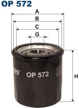 Oil Filter OP572