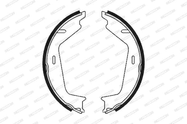Brake shoes handbrake, Top Quality FSB645 - image 2