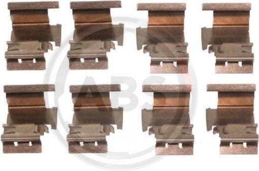 Accessory Kit, disc brake pad 1298Q