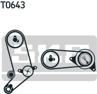 Timing belt kit VKMA01266 - image 4