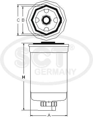 Filter diesel fuel ST792 - image 4