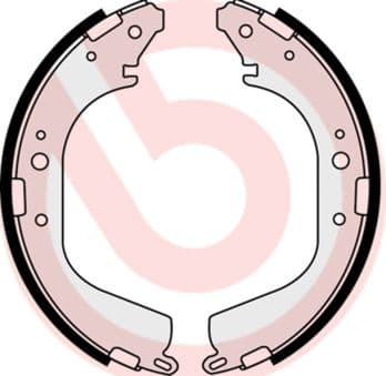 Brake Shoe Set ESSENTIAL LINE S56532 - image 3