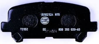 Brake Pad Set, disc brake 8DB 355 020-601 - image 2