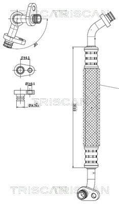 High/Low-pressure Line, air conditioning 9010 28023