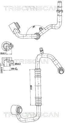 High/Low-pressure Line, air conditioning 9010 29021