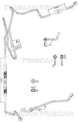 Hydraulic Hose, steering 8516 29007