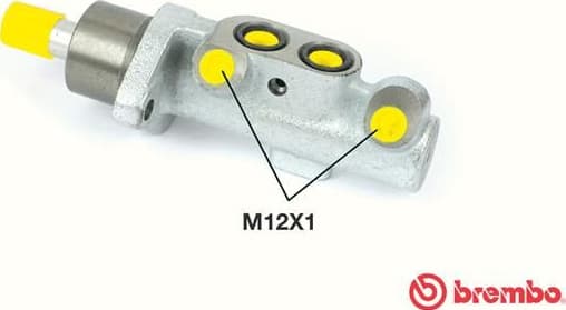 Brake Master Cylinder ESSENTIAL LINE M61056 - image 2