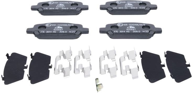 Brake Pad Set, disc brake 13.0460-5697.2 - image 2