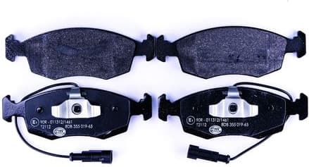 Brake Pad Set, disc brake 8DB 355 019-651