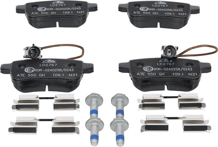 Brake Pad Set, disc brake ATE Ceramic 13.0470-2767.2 - image 3