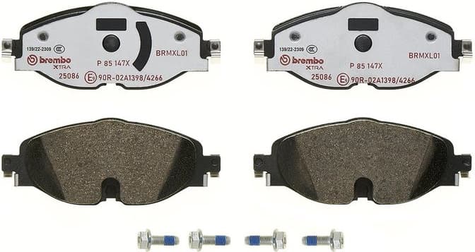 Brake Pad Set, disc brake XTRA LINE P85147X - image 3