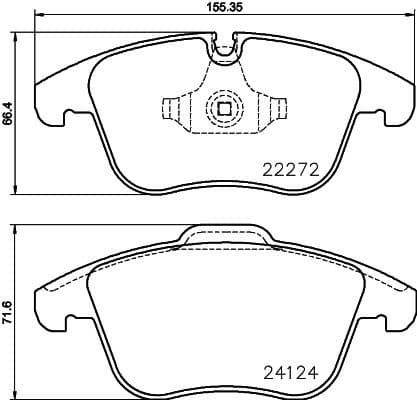 Brake Pad Set, disc brake PRIME LINE P36030 - image 3