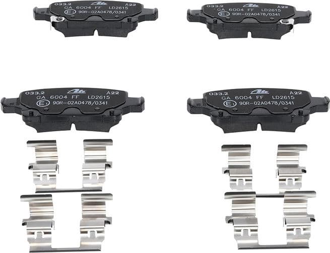 Brake Pad Set, disc brake ATE Ceramic 13.0470-2615.2 - image 3
