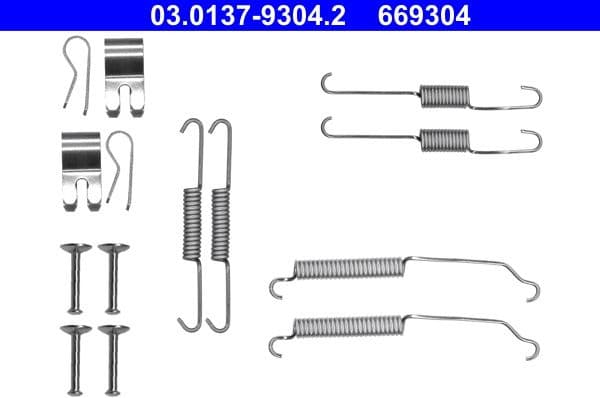 Accessory Kit, brake shoes 03.0137-9304.2 - image 3