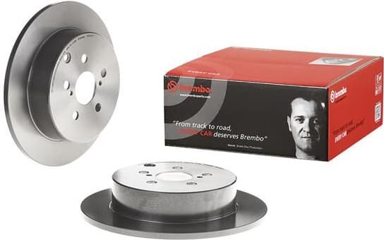 Brake discs kit rear, (2pcs), Top Quality 08.A335.11 - image 4