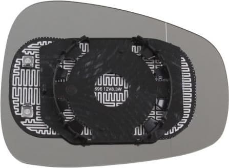 Mirror Glass, exterior mirror LORO 0108G01