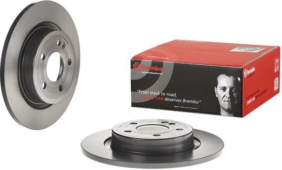 Brake discs kit rear, (2pcs), Top Quality 08.D759.11 - image 3