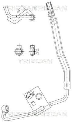Hydraulic Hose, steering 8516 11014