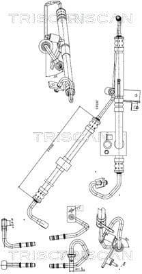 Hydraulic Hose, steering 8516 11015
