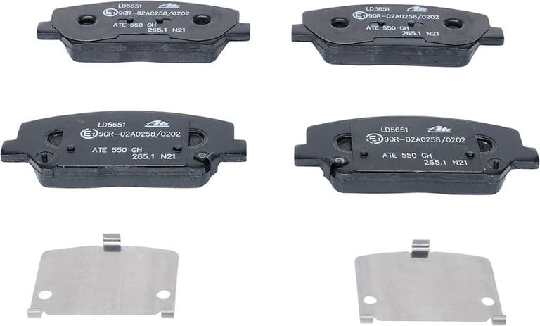 Brake Pad Set, disc brake ATE Ceramic 13.0470-5651.2 - image 3
