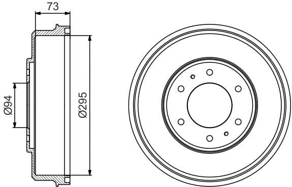 Brake Drum 0986477232 - image 6
