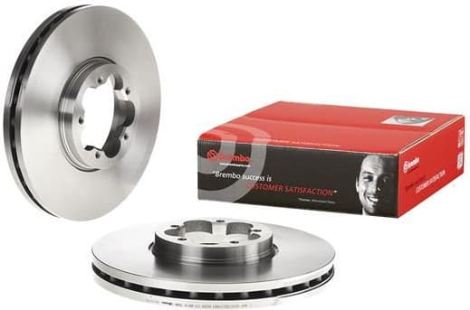 Brake disc, 1pcs FRONT, Top Quality 09.C243.10 - image 4