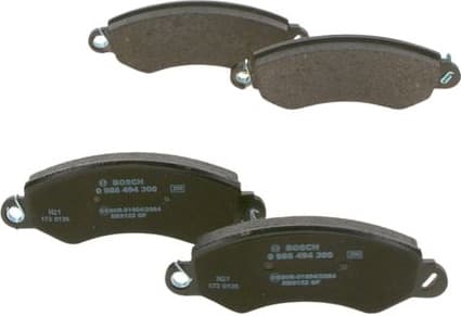 Brake Pad Set, disc brake 0986494300 - image 4