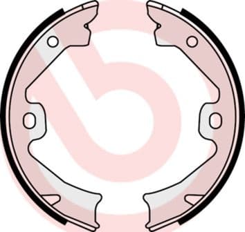 Brake Shoe Set, parking brake ESSENTIAL LINE S52509 - image 3