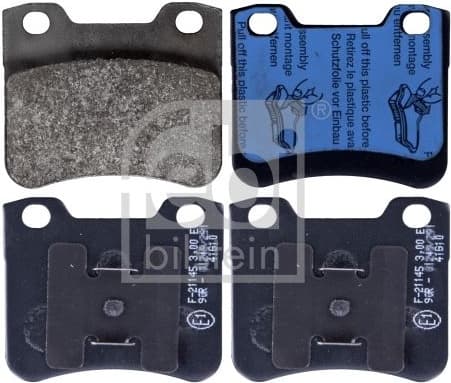 Brake Pad Set, disc brake 116041