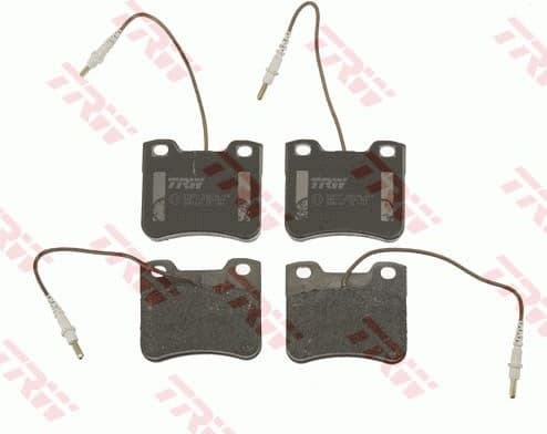 Brake Pad Set, disc brake COTEC GDB1031 - image 2