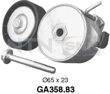 Belt Tensioner, V-ribbed belt GA358.83