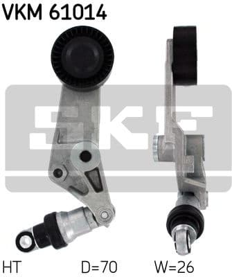 Tensioner belt VKM61014