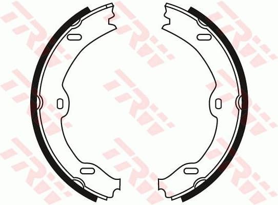 Brake Shoe Set, parking brake GS8721 - image 2