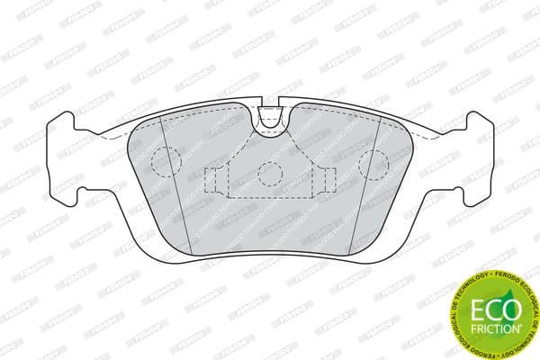 Brake pads front, Top Quality FDB1300 - image 2